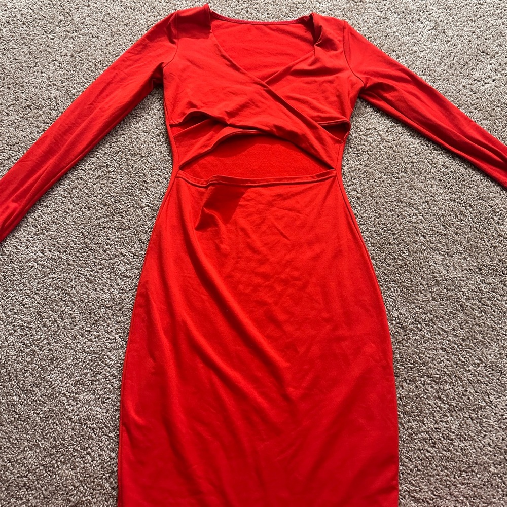 Red Semi-Formal Dress